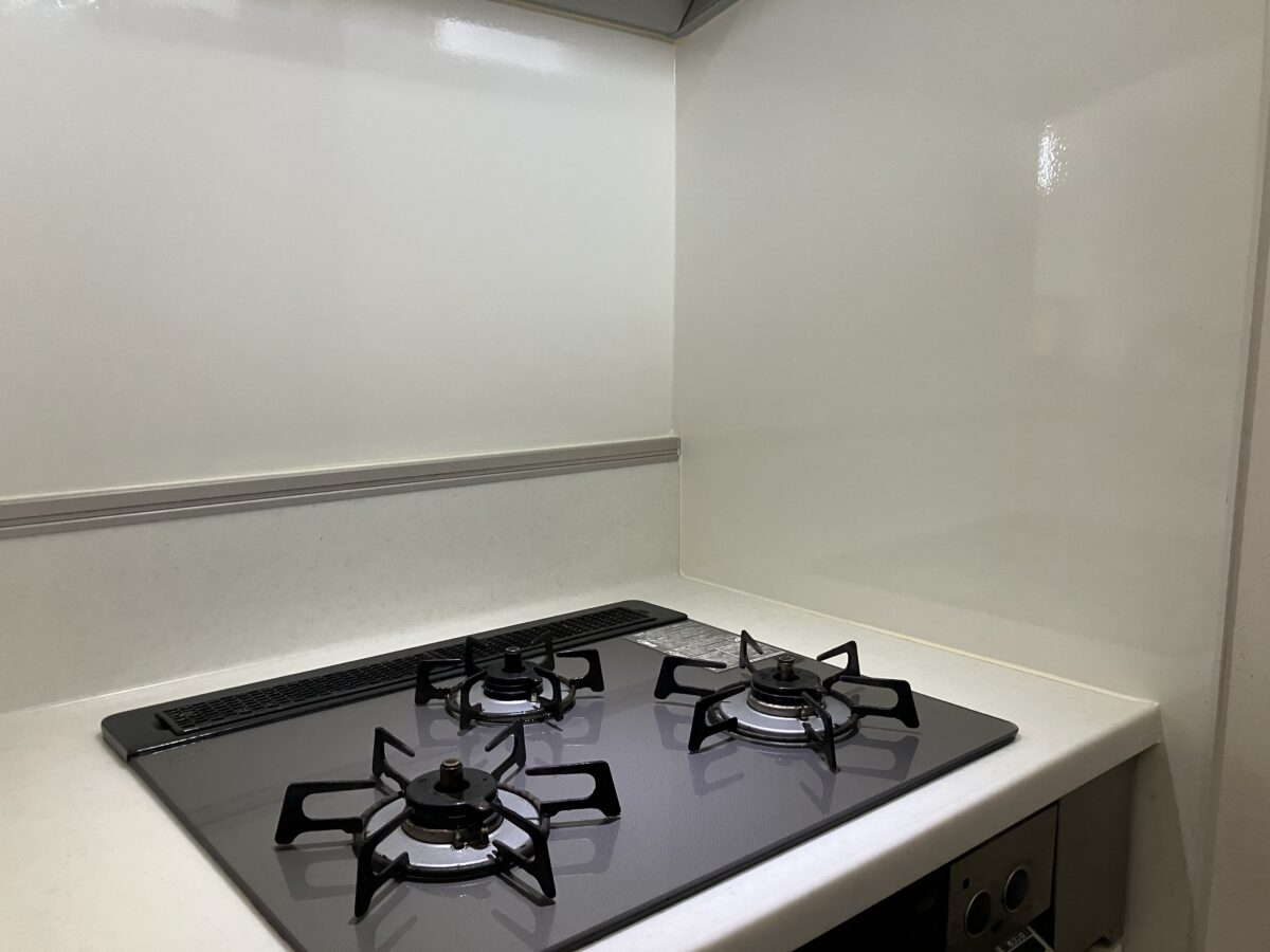 戸建レンジフード、キッチン清掃after